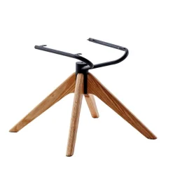 Wohnen Stühle<Drehbare Lederstühle in Oliv Grün - Diziana (2er Set)