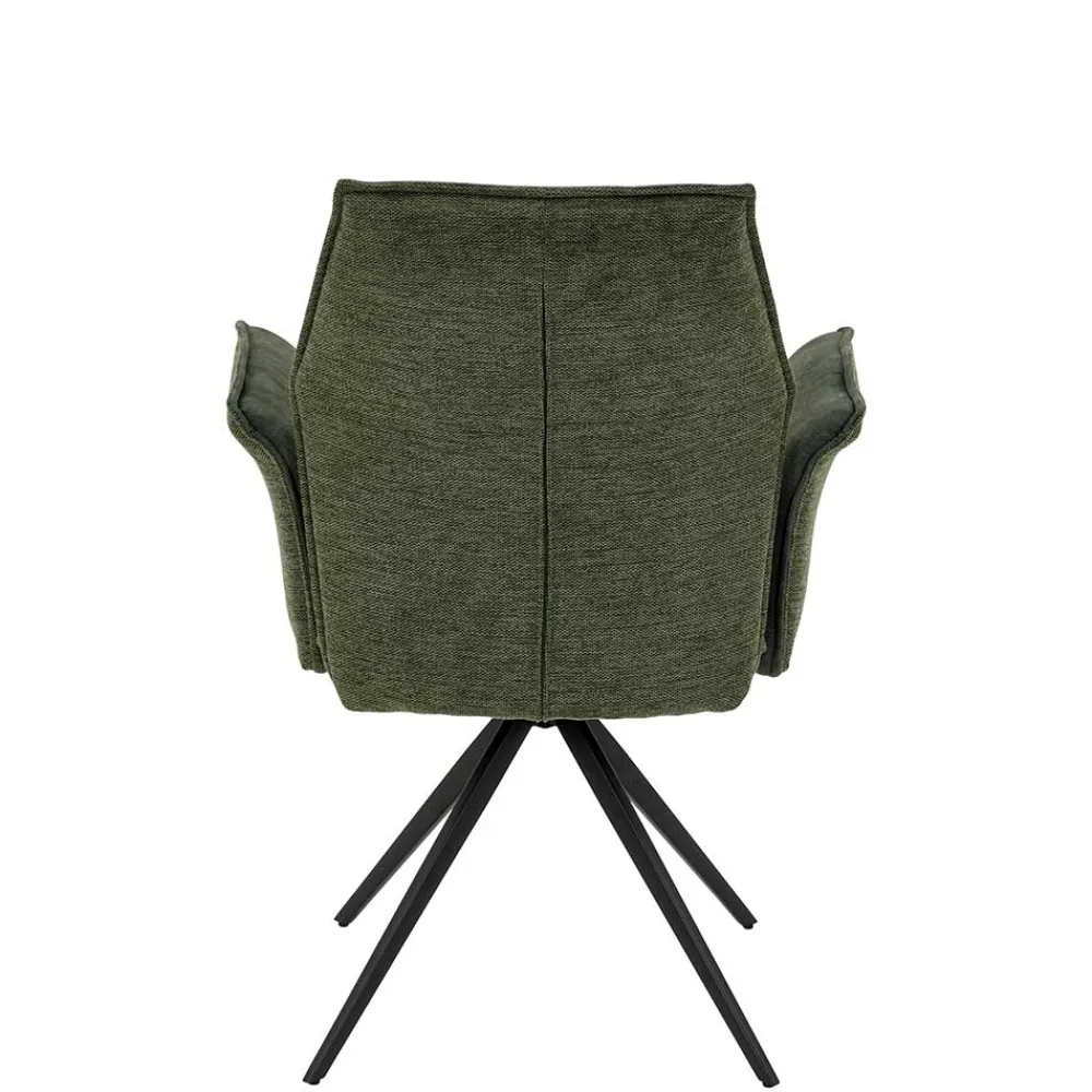 Wohnen Stühle<Drehbare Stühle mit Armlehnen - Vanencia (4er Set)