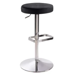 Wohnen Hocker<Drehbarer Barhocker mit Fußablage - Camille