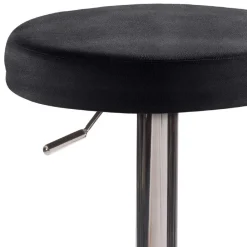 Wohnen Hocker<Drehbarer Barhocker mit Fußablage - Camille