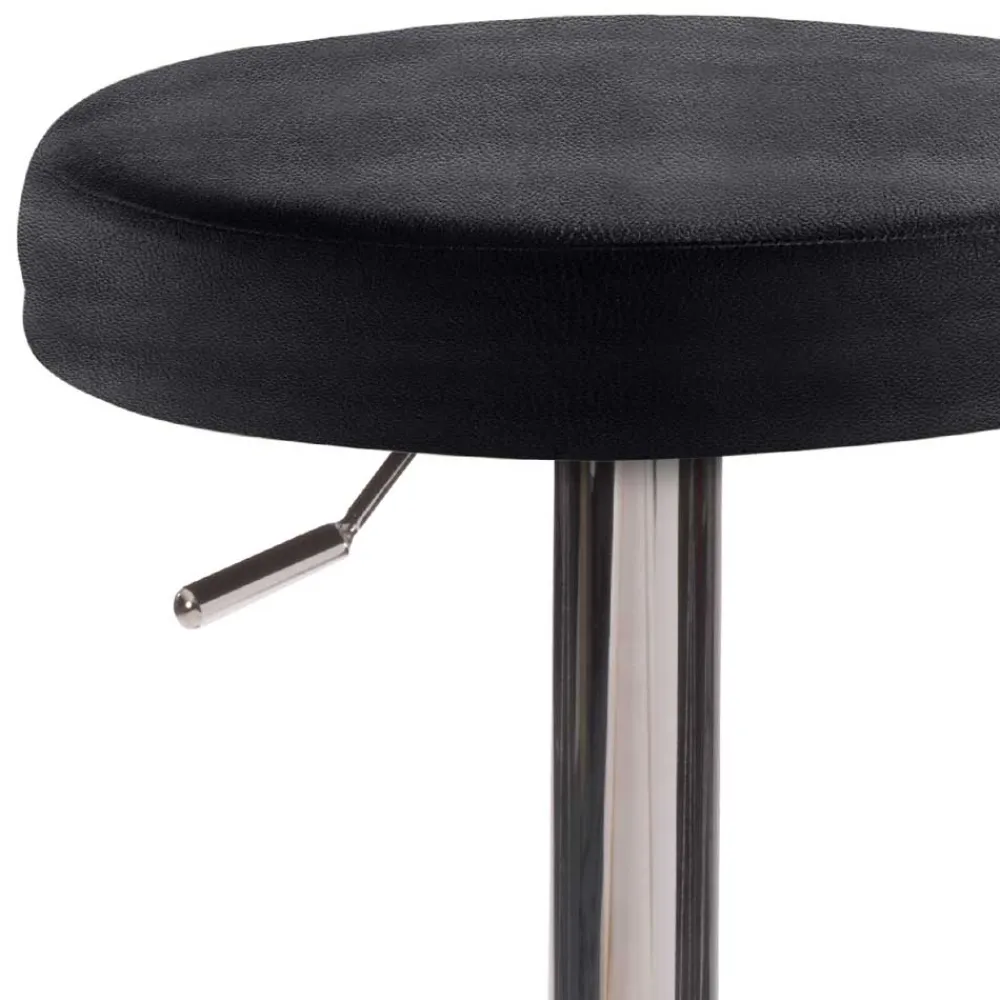 Wohnen Hocker<Drehbarer Barhocker mit Fußablage - Camille