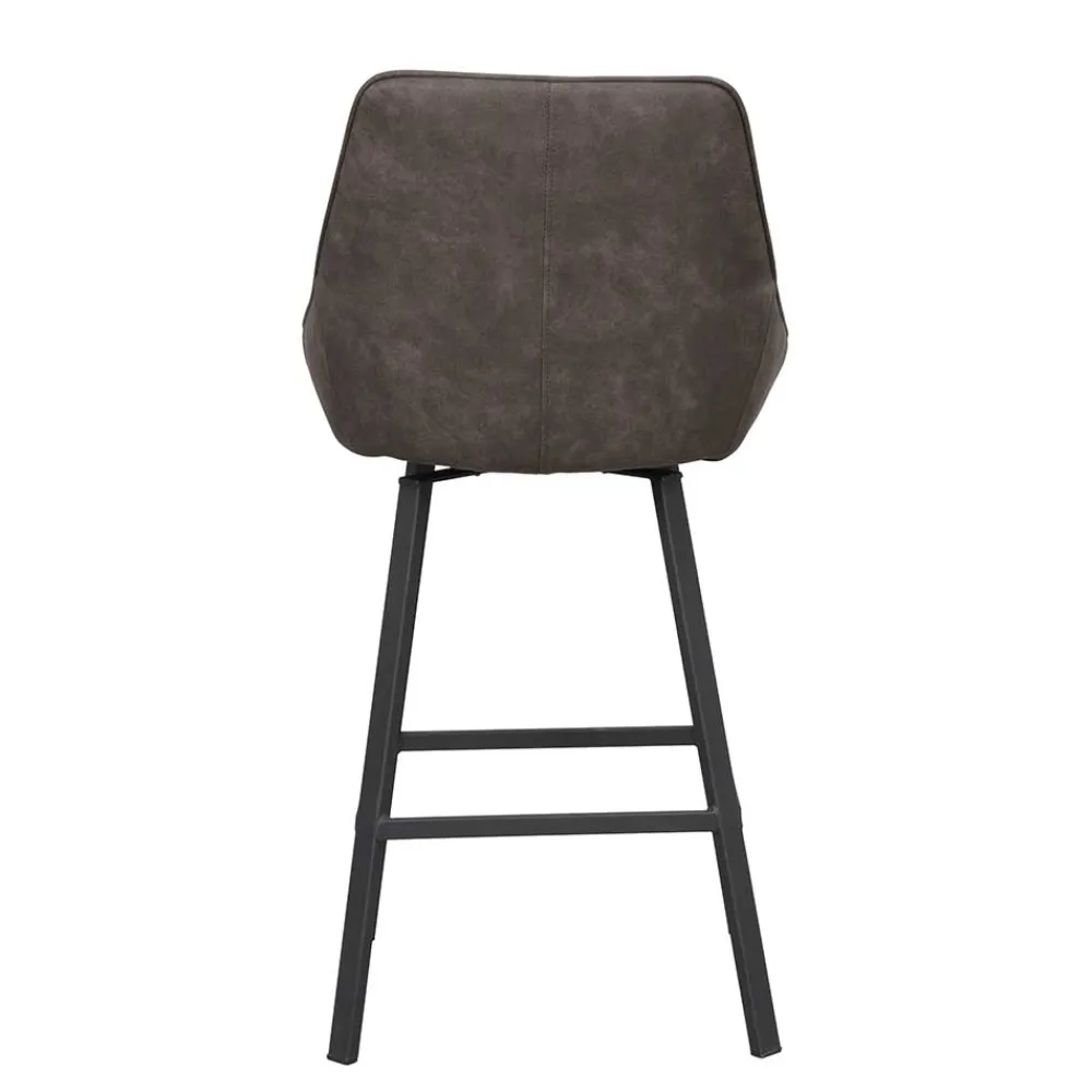 Wohnen Hocker<Drehbarer Barstuhl mit Schalensitz - Olterva (2er Set)