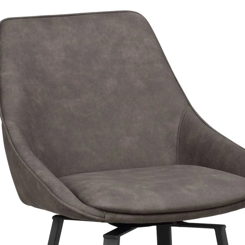 Wohnen Hocker<Drehbarer Barstuhl mit Schalensitz - Olterva (2er Set)
