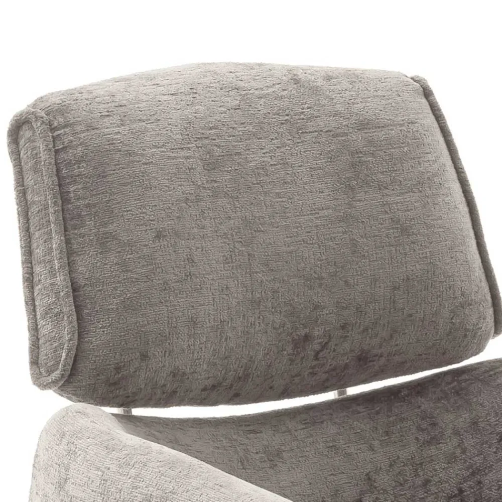 Wohnen Stühle<Drehbarer Esstischstuhl in Taupe - Linette (2er Set)