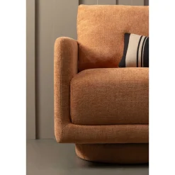 Wohnen Sessel<Drehbarer Polstersessel in Lachsfarben - Elizara