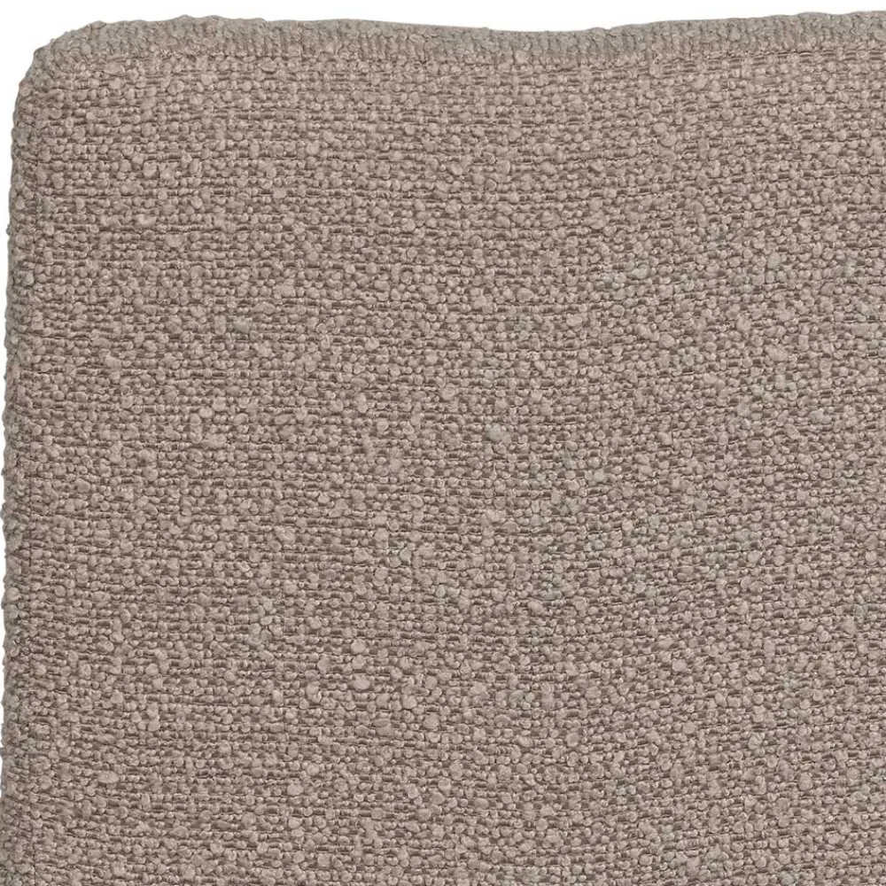 Wohnen Stühle<Drehbarer Polsterstuhl aus Boucle Stoff in Beige - Magan