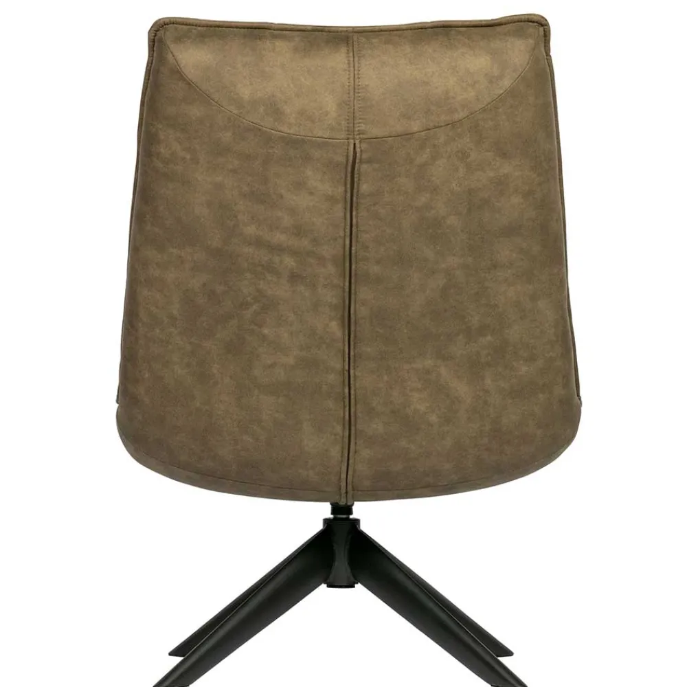 Wohnen Sessel<Drehbarer Retrosessel ohne Armlehnen - Viesta