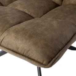 Wohnen Sessel<Drehbarer Retrosessel ohne Armlehnen - Viesta