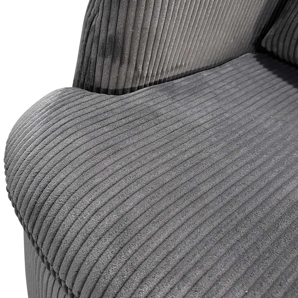 Wohnen Sessel<Drehbarer Sessel mit Breitcord Bezug - Actino