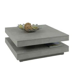 Wohnen Tische<Drehbarer Sofatisch in Beton Optik - California