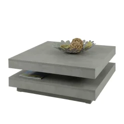 Wohnen Tische<Drehbarer Sofatisch in Beton Optik - California