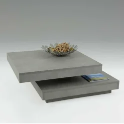 Wohnen Tische<Drehbarer Sofatisch in Beton Optik - California
