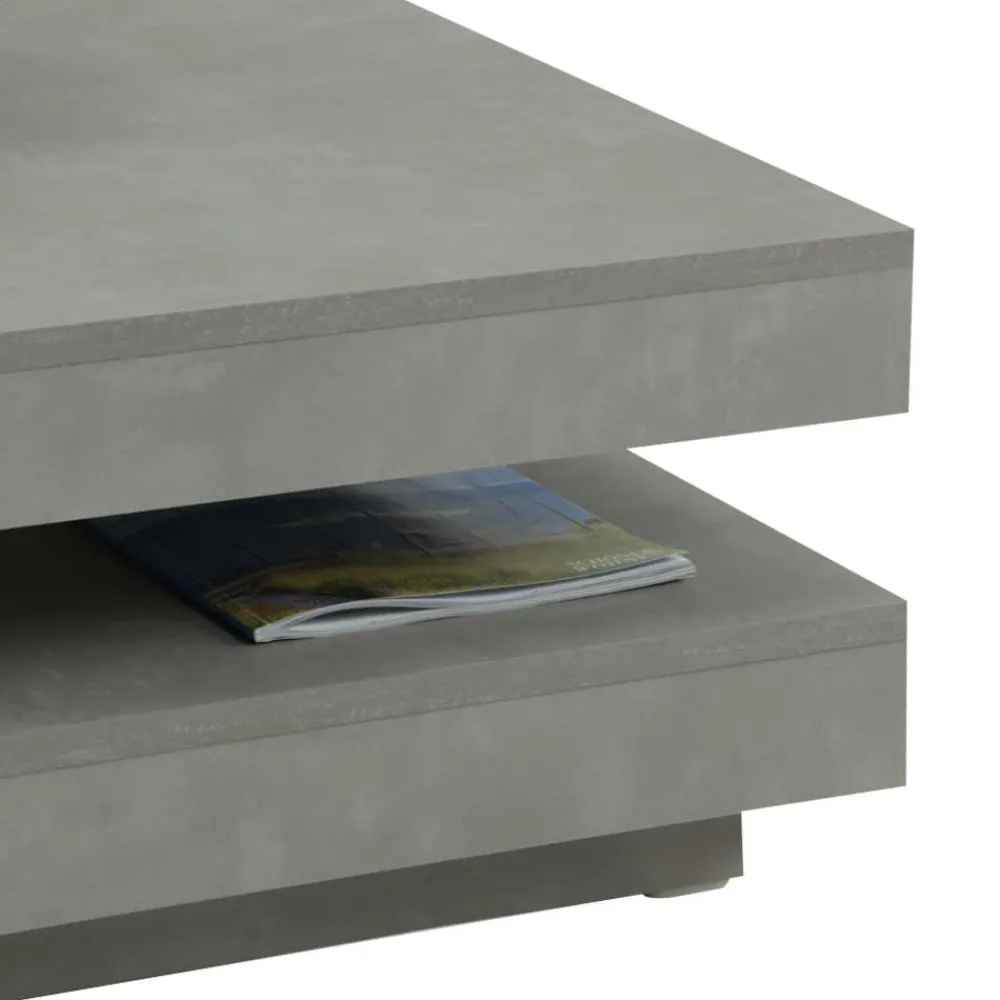 Wohnen Tische<Drehbarer Sofatisch in Beton Optik - California