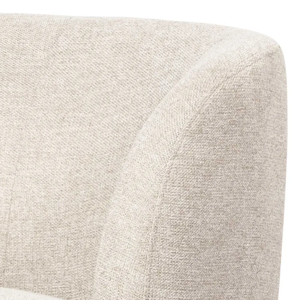 Wohnen Sessel<Drehsessel in Offwhite Webstoff - Alcarizora