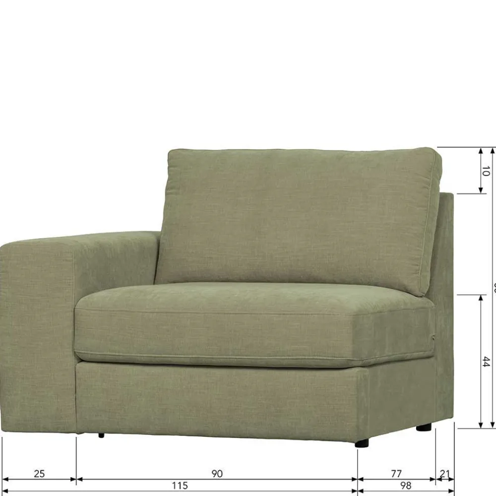 Wohnen Sofas<Drei Elemente Set Modulsofa - Perconia