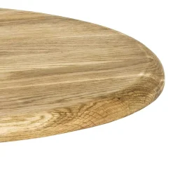 Wohnen Tische<Dreibein Beistelltisch mit Holzplatte aus Eiche - Berga