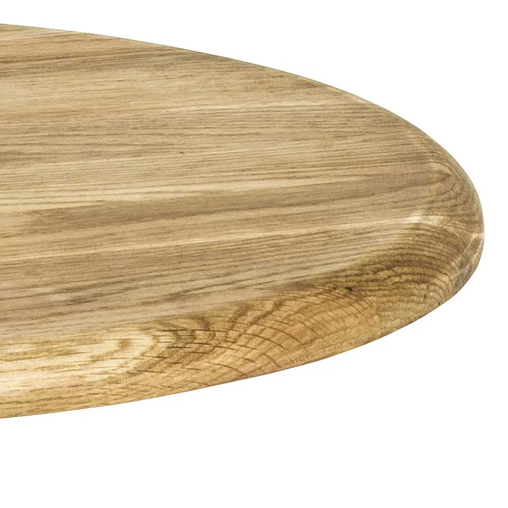 Wohnen Tische<Dreibein Beistelltisch mit Holzplatte aus Eiche - Berga