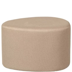Wohnen Hocker<Dreieck Design Hocker in Beigegrau - Zegrada (2er Set)