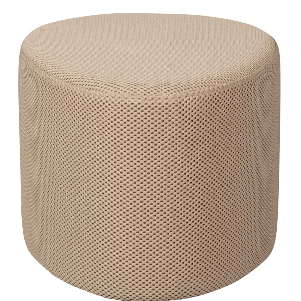 Wohnen Hocker<Dreieck Design Hocker in Beigegrau - Zegrada (2er Set)