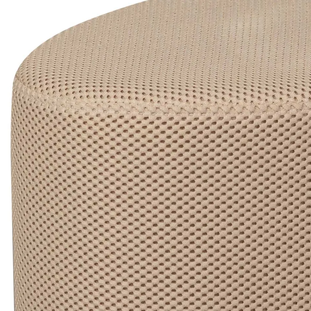 Wohnen Hocker<Dreieck Design Hocker in Beigegrau - Zegrada (2er Set)