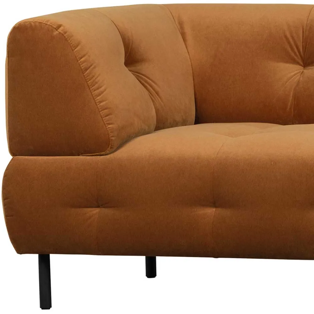 Wohnen Sofas<Dreier Sofa mit Armlehnen in Hellbraun - Label