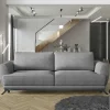 Wohnen Sofas<Dreisitzer Bettcouch in Grau Stoffbezug - Girovi