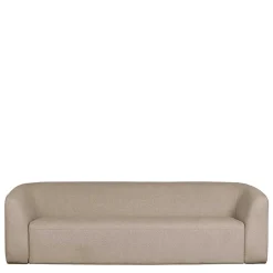 Wohnen Sofas<Dreisitzer Couch aus Chenille in Beige - Chake