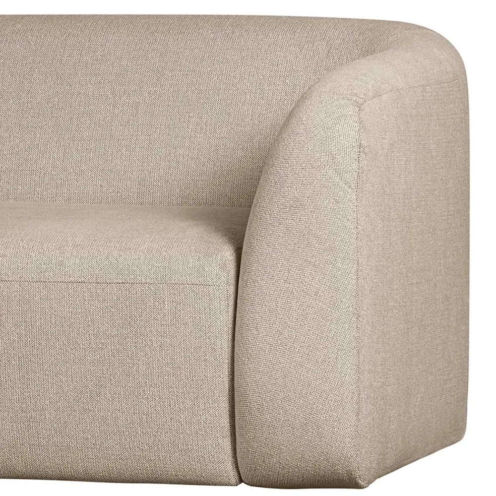 Wohnen Sofas<Dreisitzer Couch aus Chenille in Beige - Chake