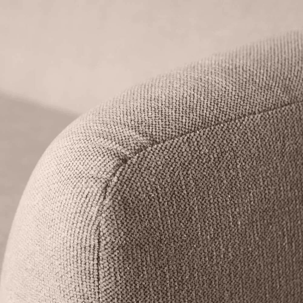 Wohnen Sofas<Dreisitzer Couch aus Chenille in Beige - Chake