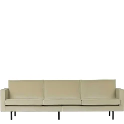 Wohnen Sofas<Dreisitzer Couch in Graugrün Samtbezug - Vontada