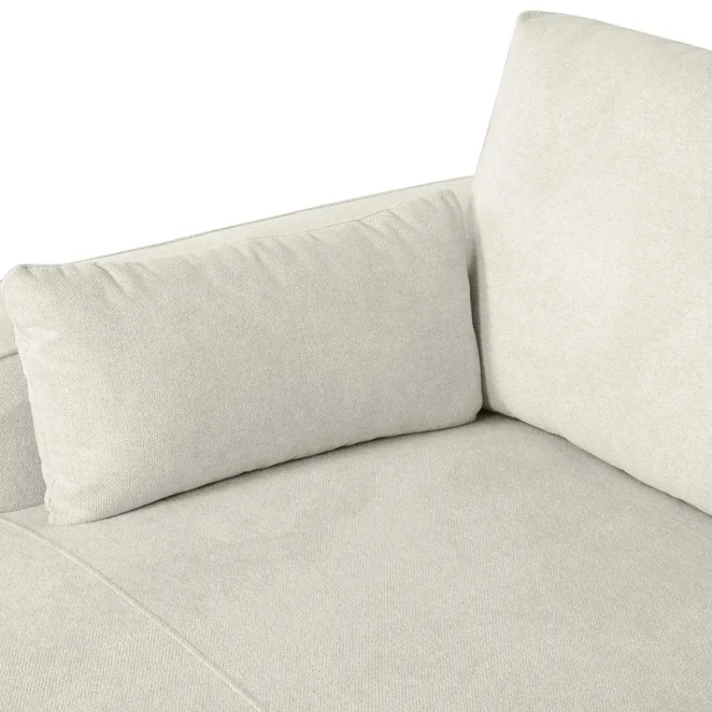 Wohnen Sofas<Dreisitzer Eckcouch in Cremeweiß - Stipendia