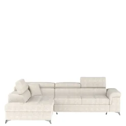 Wohnen Sofas<Dreisitzer Funktionscouch in Cremeweiß - Cryptos