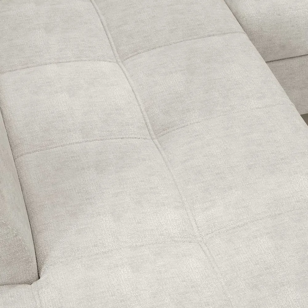 Wohnen Sofas<Dreisitzer Funktionscouch in Cremeweiß - Cryptos