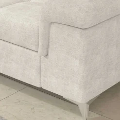 Wohnen Sofas<Dreisitzer Funktionscouch in Cremeweiß - Cryptos