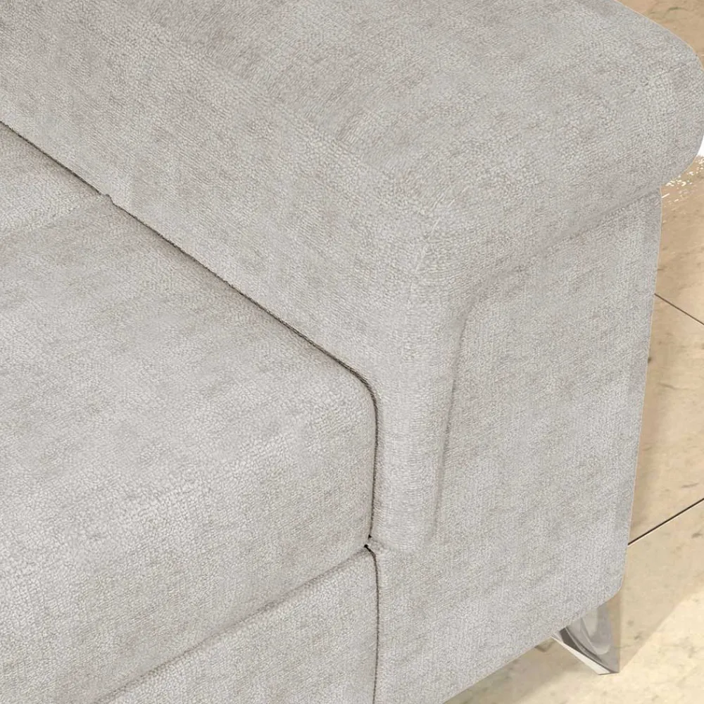 Wohnen Sofas<Dreisitzer Funktionscouch in Cremeweiß - Cryptos