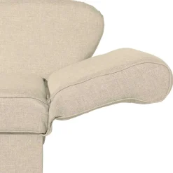 Wohnen Sofas<Dreisitzer Polsterliege in Beige mit Buche - Salverna