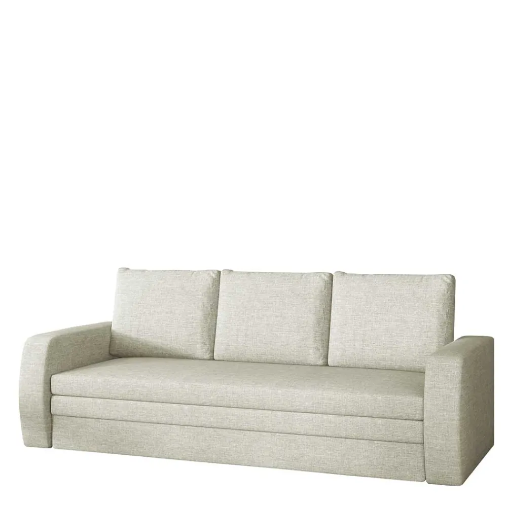 Wohnen Sofas<Dreisitzer Schlafcouch in Beige - Saltenas