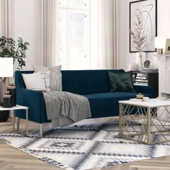 Wohnen Sofas<Dunkelblaues Sofa mit drei Sitzplätzen - Agadi