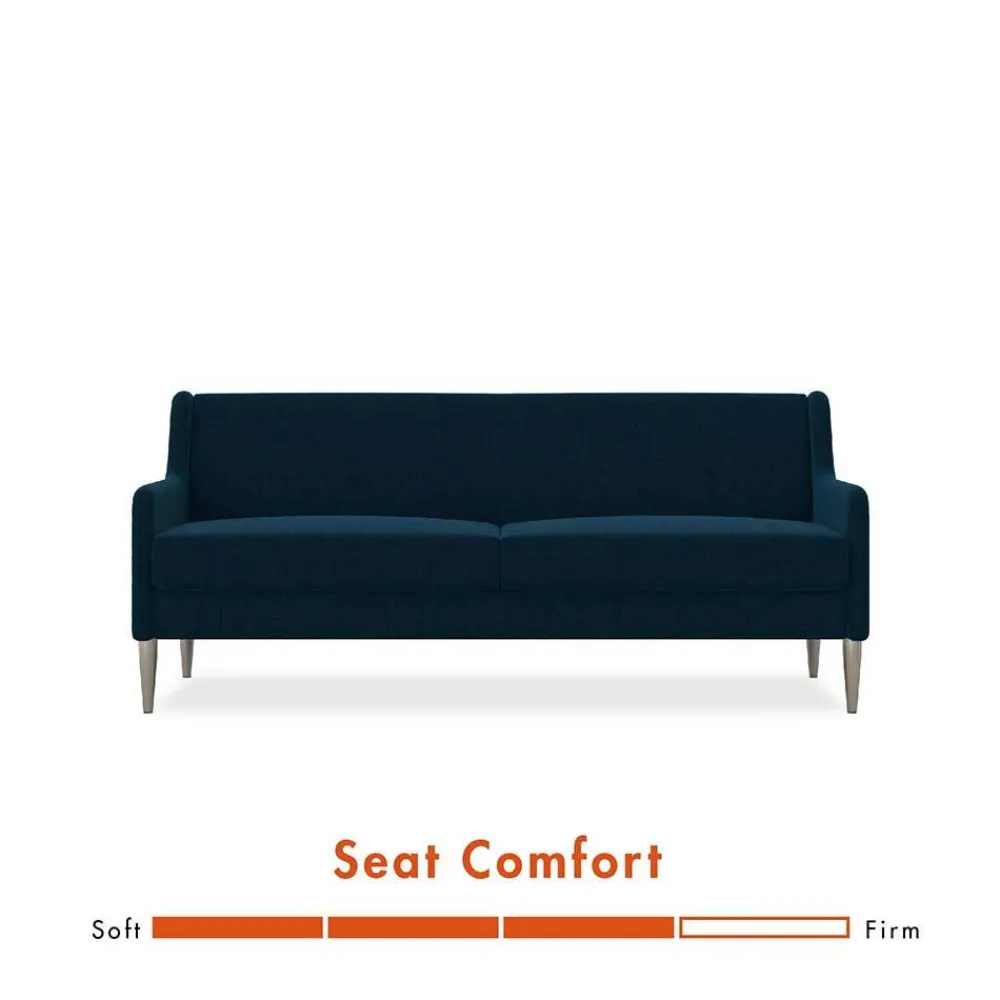 Wohnen Sofas<Dunkelblaues Sofa mit drei Sitzplätzen - Agadi