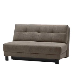 Wohnen Sofas<Dunkelbraune Faltcouch mit Bettkasten - Cornello