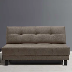 Wohnen Sofas<Dunkelbraune Faltcouch mit Bettkasten - Cornello