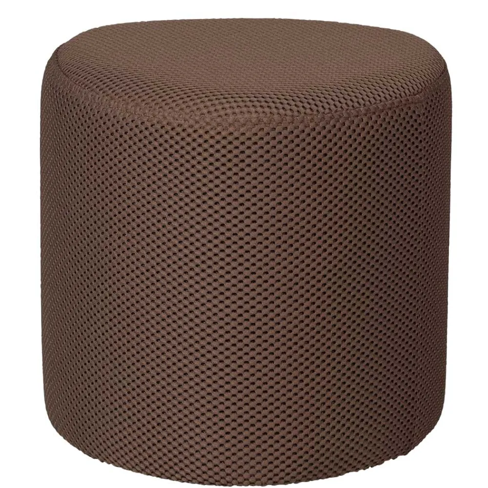 Wohnen Hocker<Dunkelbrauner Hocker aus Meshgewebe - Ozaba (2er Set)