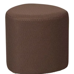 Wohnen Hocker<Dunkelbrauner Hocker aus Meshgewebe - Ozaba (2er Set)