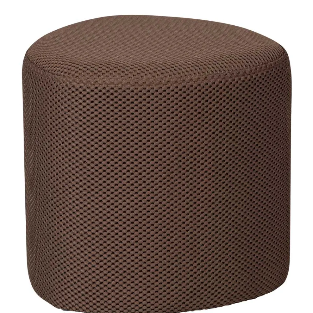 Wohnen Hocker<Dunkelbrauner Hocker aus Meshgewebe - Ozaba (2er Set)