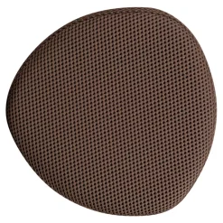 Wohnen Hocker<Dunkelbrauner Hocker aus Meshgewebe - Ozaba (2er Set)