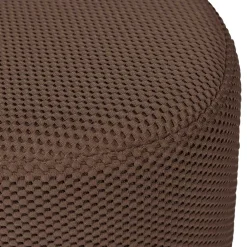Wohnen Hocker<Dunkelbrauner Hocker aus Meshgewebe - Ozaba (2er Set)