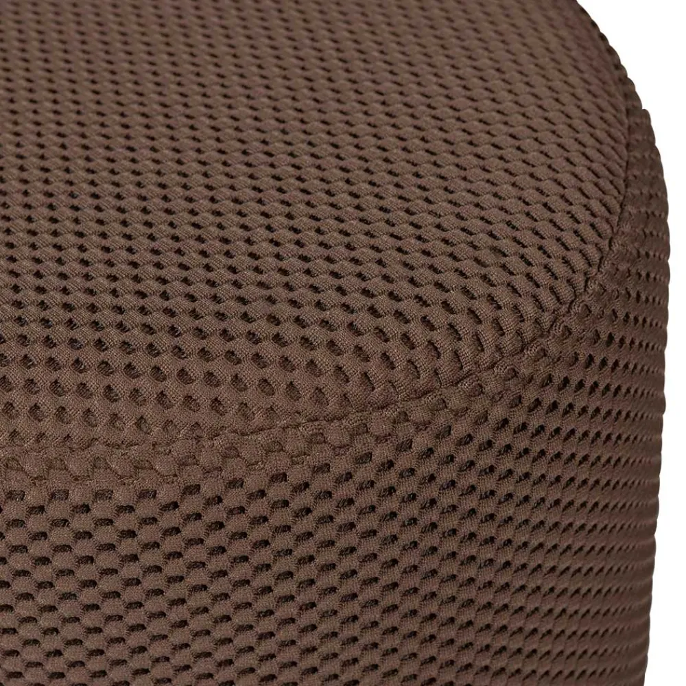 Wohnen Hocker<Dunkelbrauner Hocker aus Meshgewebe - Ozaba (2er Set)