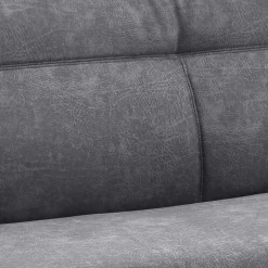 Wohnen Sitzbank<Dunkelgraue Esszimmer Bank mit Microfaser - Edwin