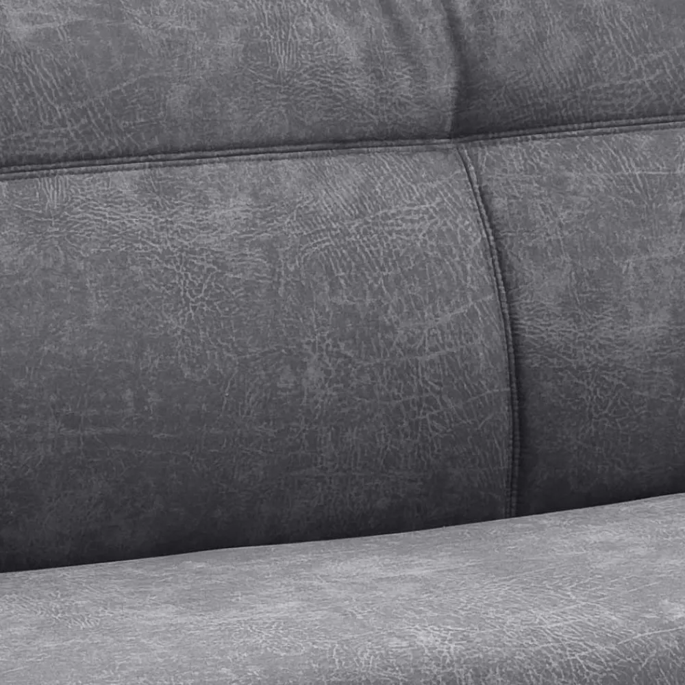 Wohnen Sitzbank<Dunkelgraue Esszimmer Bank mit Microfaser - Edwin