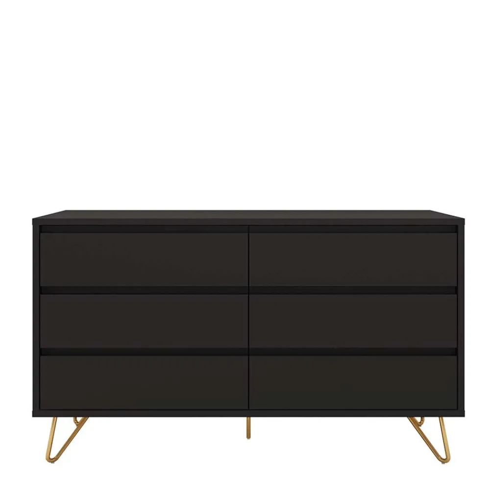 Wohnen Sideboards<Dunkelgraue Kommode im Skandinavischen Stil - Palium